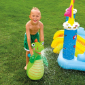 Intex 57138 Fantasislot aktivitetsområde badebassin børn med rutsjebane Udsalg