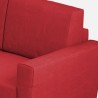 Sektionssofa med plads til 5 personer, 248x248 cm, i polstret stof Yasel 14AG 