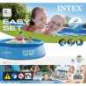 Intex 28112 Easy Set 244x76cm rund fritstående oppustelig pool badebassin Egenskaber