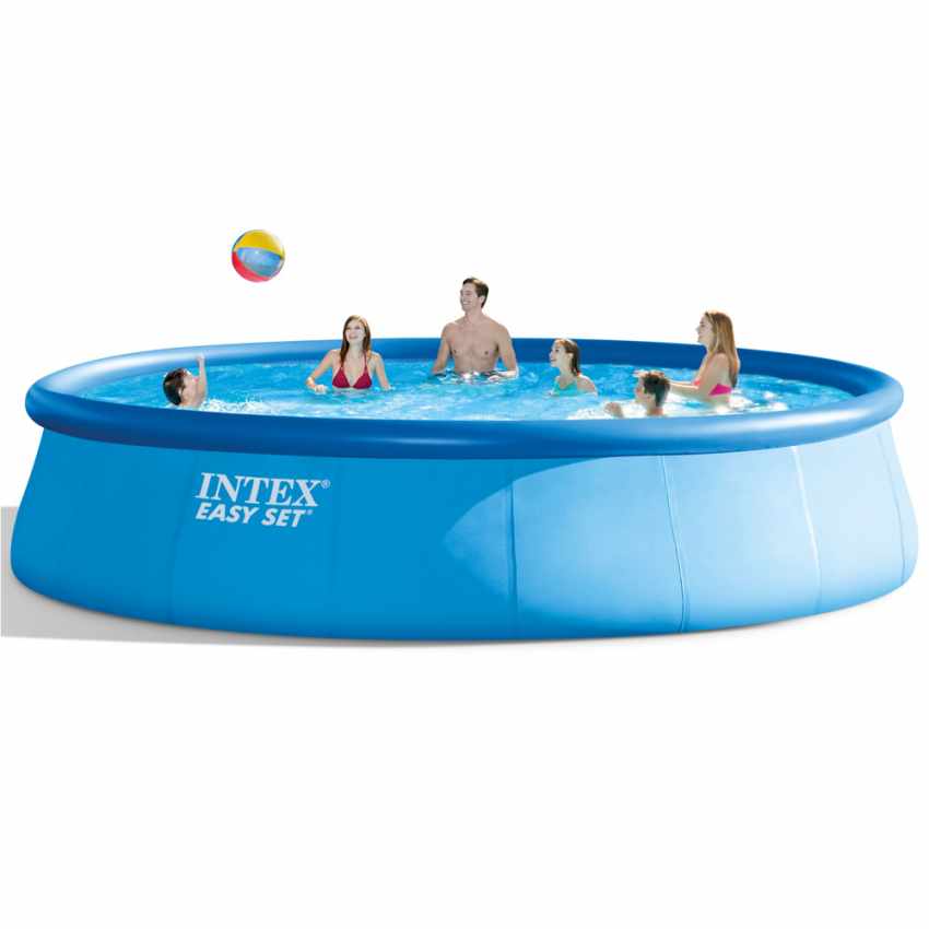 Intex 26176 ex 28176 Easy Set 549x122cm rund fritstående oppustelig pool Kampagne