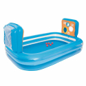 Bestway 54170 Oppustelig kastespil mål badebassin til børn vandleg pool Kampagne