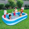 Bestway 54122 Oppustelig Basketball bane badebassin til børn vandleg pool På Tilbud