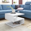 Modernt elegant sofabord med 2 hylder Zeta 55 Rabatter