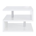 Modernt elegant sofabord med 2 hylder Zeta 55 Billig