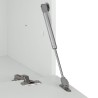 Hjørnefoldbart pladsbesparende skrivebord 70x70 cm Layla II Rabatter
