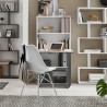 Pladsbesparende skrivebord 70x35 cm, foldbar hylde, skjult skab Layla Kampagne