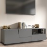 Mobil tv-sofadesign moderne 2 låger 1 skuffe 150x44x46cm Trevis Udsalg