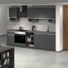 Komplet modulært køkken i moderne design 256cm Domina Rabatter