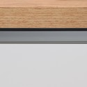 Moderne køkkenø med 3 låger og bord 155x90x90cm Deaton 