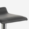 Clayton moderne minimalistisk drejelig barstol med krombelagt metal Omkostninger