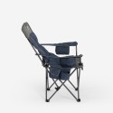Trivor foldbar campingstol med justerbar ryglæn og fodstøtte Rabatter