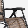 Foldbar zero gravity udendørs lænestol med nakkestøtte Elgon Egenskaber