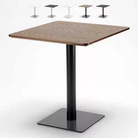 Horeca 70x70cm lille firkantet bord spisebord til stue restaurant café bar Kampagne