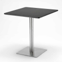 Horeca 70x70cm lille firkantet bord spisebord til stue restaurant café bar Billig