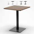 Horeca 60x60cm lille firkantet bord spisebord til stue restaurant café bar Kampagne