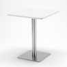 Horeca 60x60cm lille firkantet bord spisebord til stue restaurant café bar 