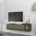 Vægmonteret tv-møbel med låge 150cm til moderne stue Volare Udvalg