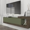 Vægmonteret tv-møbel med låge 150cm til moderne stue Volare 