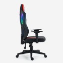 Gaming stol ergonomisk og justerbar med RGB lys Gundam Rabatter