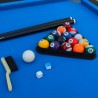 Poolbord til pool og billard med 6 huller til hjem bar og spillehal Nevada Rabatter