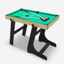 Foldbart multifunktionelt bord til spil 3-i-1 billard bordtennis bordhockey Texas Tilbud