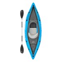 Bestway 65115 HF Cove Champion oppustelig kajak gummibåd kano 1 person Rabatter