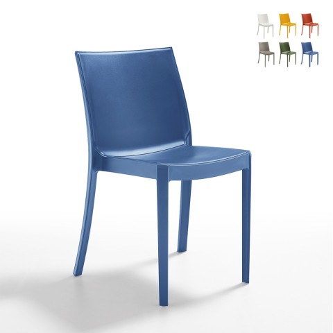 Perla BICA spisebordsstole stabelbare plastik spisestole til stue Kampagne