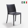 Perla BICA spisebordsstole stabelbare plastik spisestole til stue 