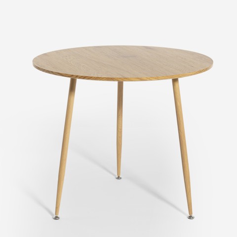 Rundt spisebord til køkken 80cm design i træ Frajus Kampagne