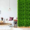 Kunstig plantevæg med bregner 50x50cm realistisk hæk til hus og have Pritus Tilbud