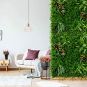 Kunstig hæk 100x100cm realistisk plantevæg til hus og have Cerrum Tilbud