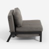 Sovestol foldbar lænestol i velour til stue eller kontor Selene Udsalg