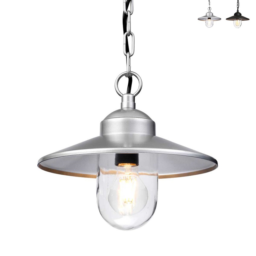Loftlampe til udendørs brug i industriel stil Klampenborg8 På Tilbud Loftlampe til udendørs brug i industriel stil Klampenborg8 På Tilbud