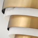 Loftlampe loft lys moderne design hvid gylden Echelon Tilbud
