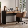 Moderne pladsbesparende kontorbord med skuffe 110x50x76cm Liam Tilbud
