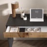 Moderne pladsbesparende kontorbord med skuffe 110x50x76cm Liam Egenskaber
