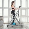 Foldbar steppe elliptisk pedaltræner fitness ben og arme Jelly Rabatter