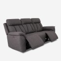Sofa relax elektrisk 3 sæder justerbar ryglæn 2 USB moderne Savys Model