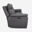 Sofa relax elektrisk 3 sæder justerbar ryglæn 2 USB moderne Savys Omkostninger