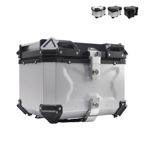 MC bagageboks 55 liter med plads til to hjelme universel Maverick L Kampagne