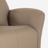 Elektrisk recliner-lænestol i moderne design med USB Jennifer Rabatter