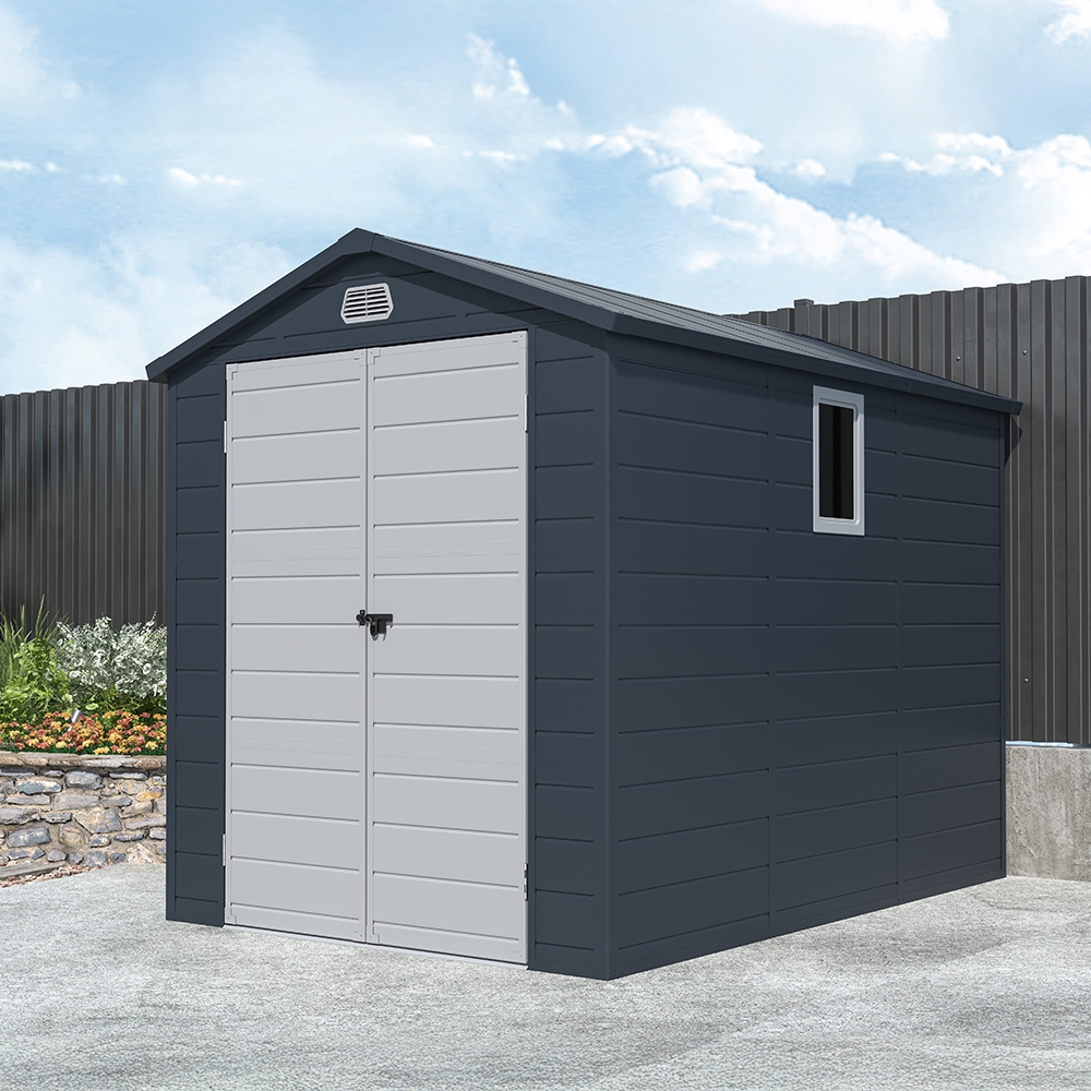 Havehus 192x278x219cm i polypropylen til udendørs brug Trasimeno Kampagne