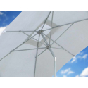 Eden 3x2m rektangulær have parasol af aluminium og vejrbestandig dug Model