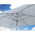 Eden 3x2m rektangulær have parasol af aluminium og vejrbestandig dug Egenskaber