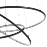 LED-pendellampe med flettede ringe Ø80 cm Kering Tilbud