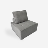Modulær stofsofa til stuen i grå Raji Kampagne
