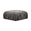 Velour puf fodskammel 95x95cm Bubble PV Tilbud