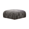 Velour puf fodskammel 95x95cm Bubble PV Tilbud