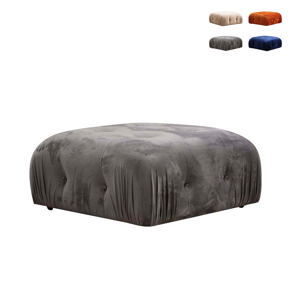 Velour puf fodskammel 95x95cm Bubble PV Kampagne Velour puf fodskammel 95x95cm Bubble PV Kampagne
