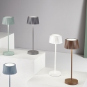 Trådløs dæmpbar bordlampe med touch til indendørs/udendørs brug Macao Tilbud